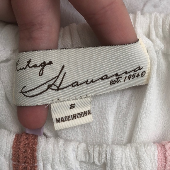 Vintage Havana Off Shoulder Blouse - Picture 5 of 5